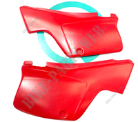 Side covers set Honda XL400 and XL500R 1982 red color R110